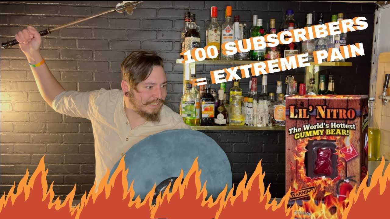 THE WORLDS HOTTEST GUMMY BEAR! (UN-BEAR-ABLE HEAT) 100 SUB SPECIAL!